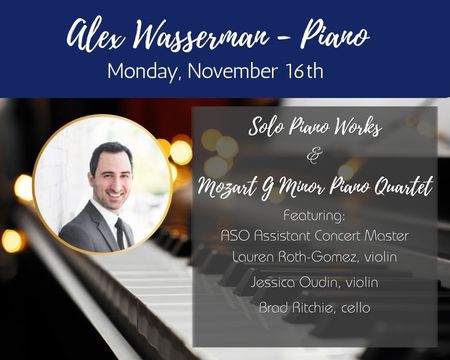Alex Wasserman - Piano